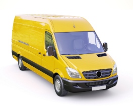 Delivery van